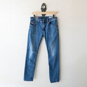 Diesel Thommer Men's Slim Fit Jeans | W30 L32 | Medium Wash Stretch Denim